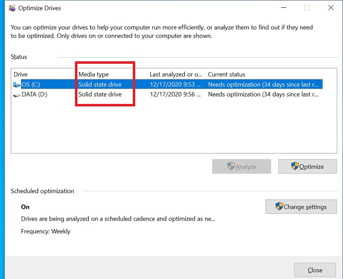 Defragment and Optimize 2