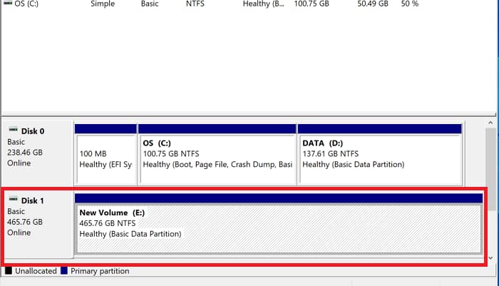 ký tự ổ đĩa 05