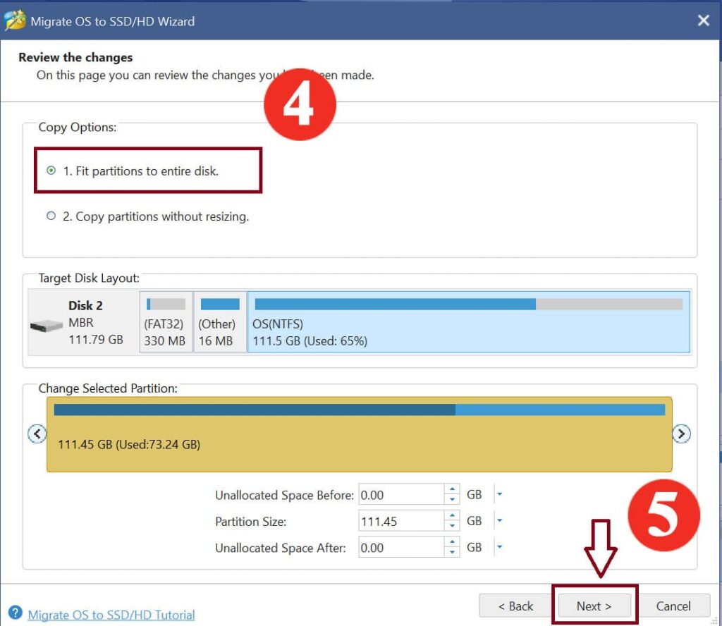 Partition Wizard 3