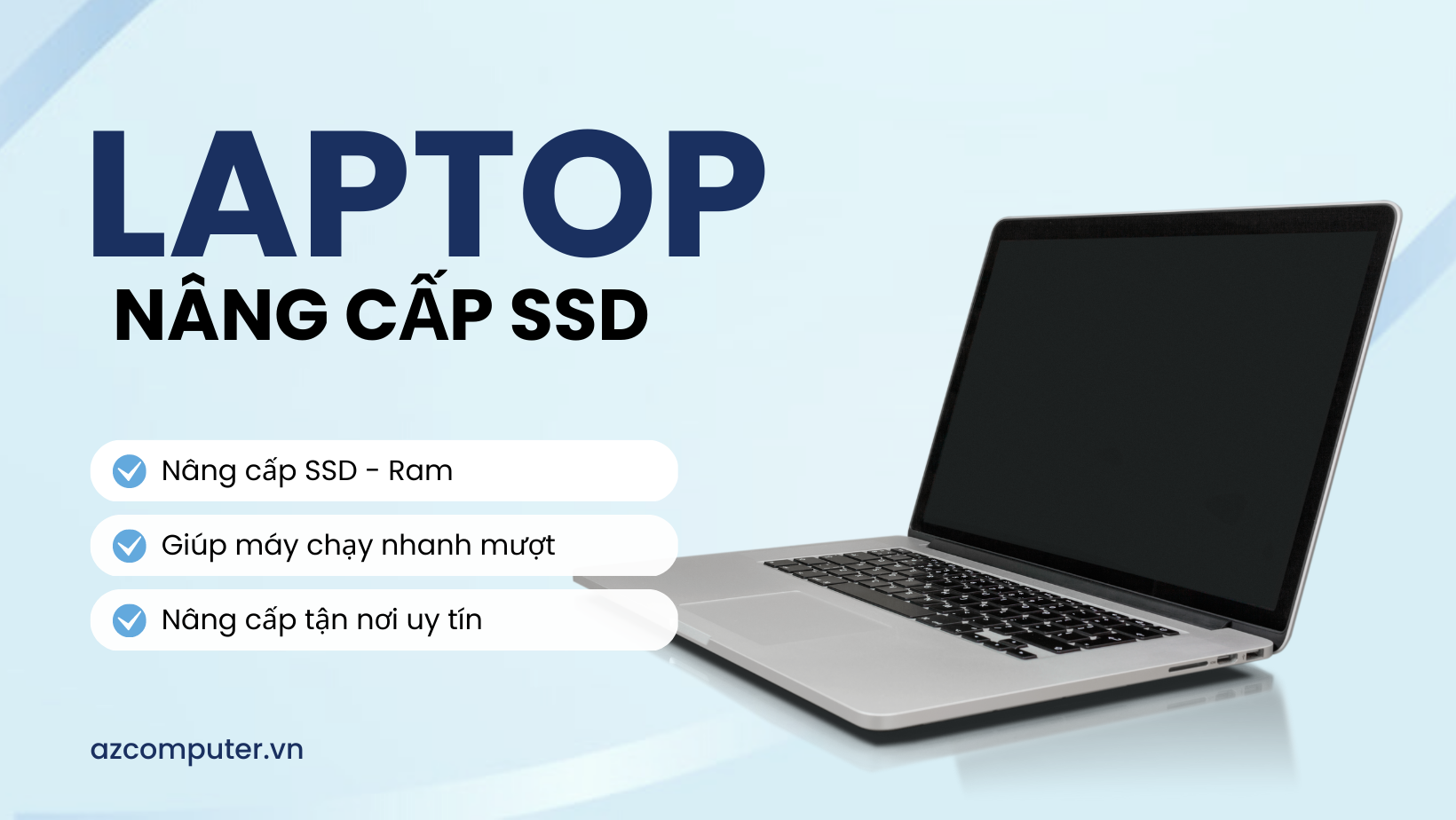 Nâng cấp ssd laptop